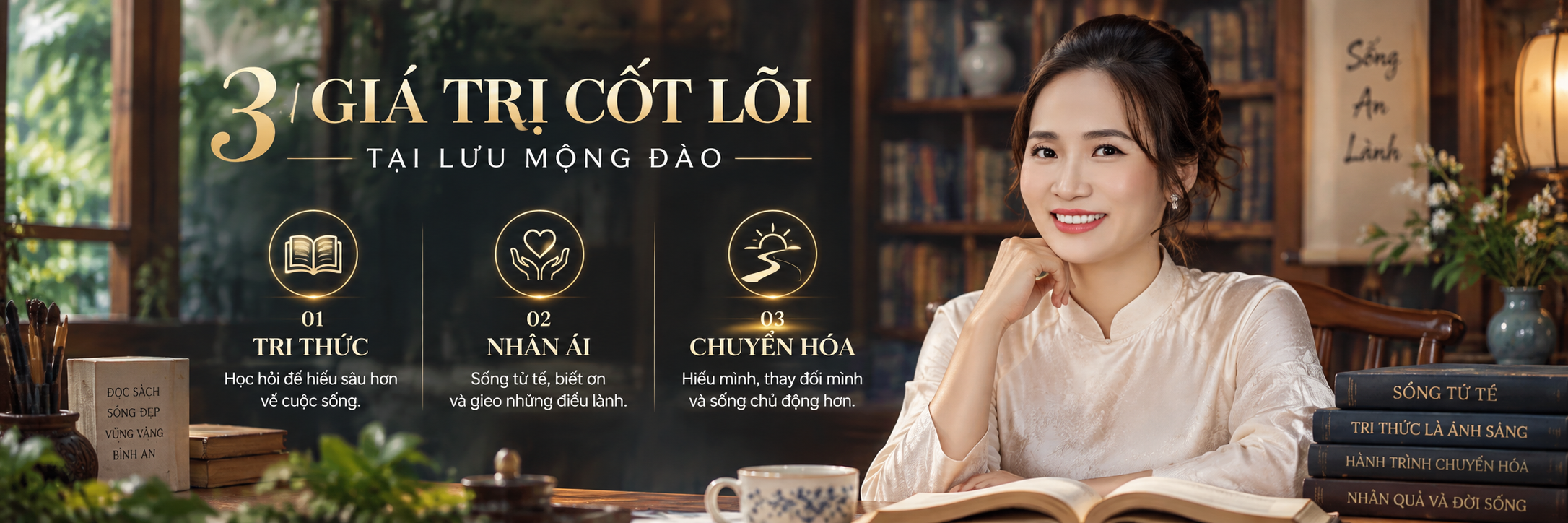 3 Giá Trị Cốt Lõi Tại Lưu Mộng Đào
