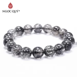Vòng thạch anh tóc đen Ngọc Quý