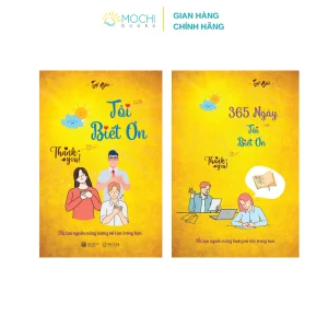 Combo Tôi biết ơn + Sổ tay 365 ngày Tôi biết ơn