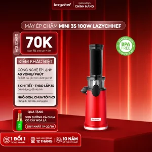 Máy ép chậm mini 3S Lazychef